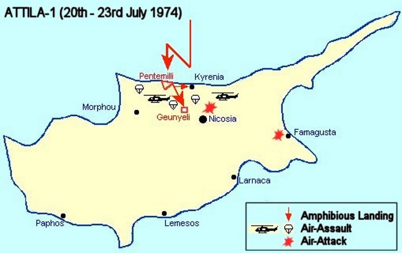 cyprus invasion Turkey