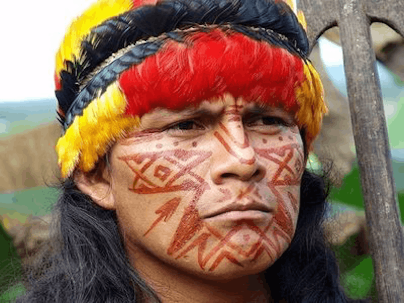 Achuar Tribesman