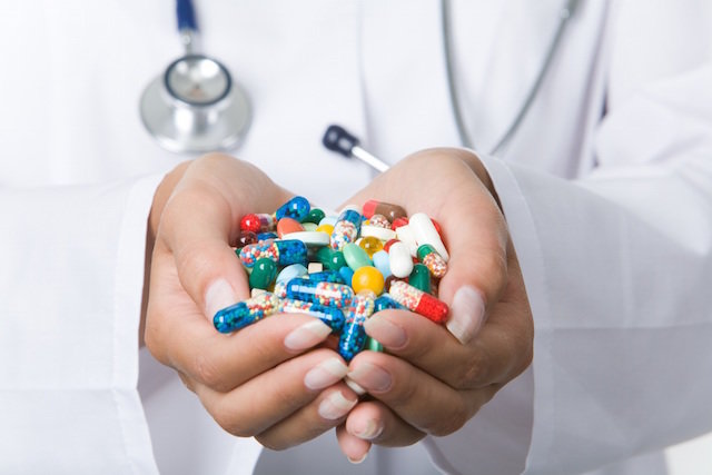 handful of drugs