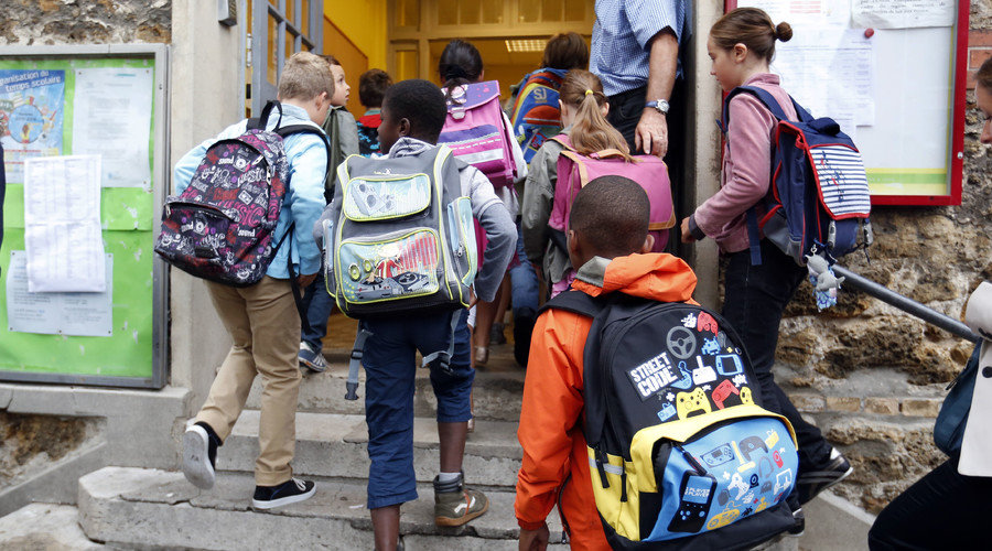 school children