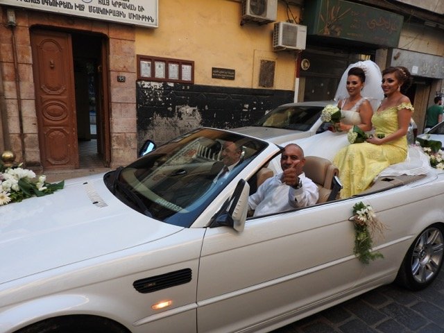 damascus wedding procession 