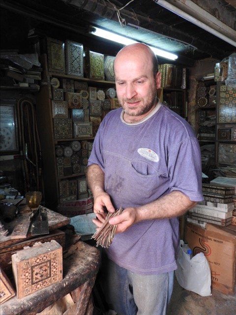 damascus wood artisan