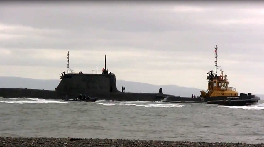 Click to enlarge UK nuke sub collision gibralter