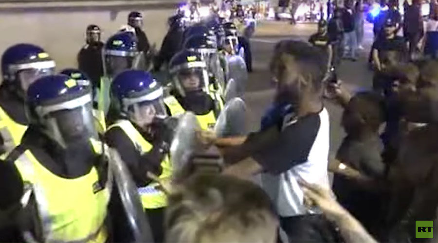 London protests