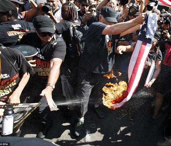 flag burning