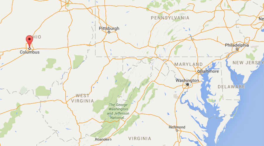 google map ohio