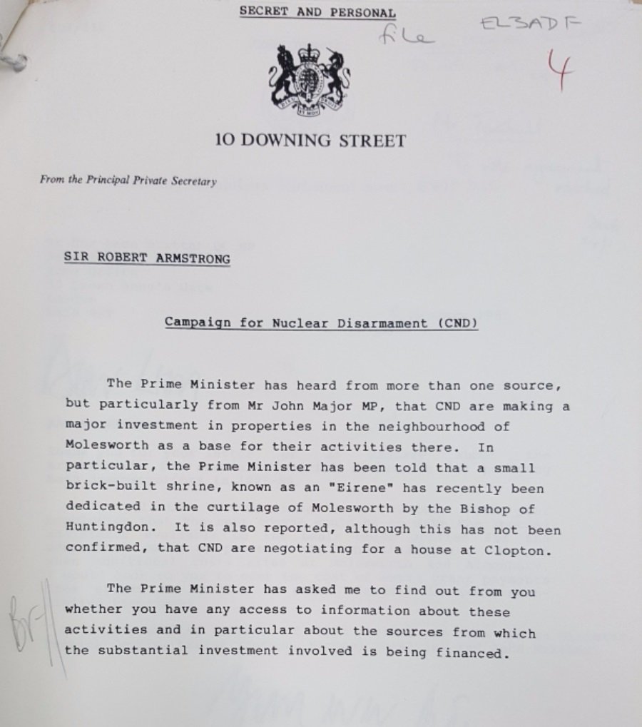 Request to Secret Service