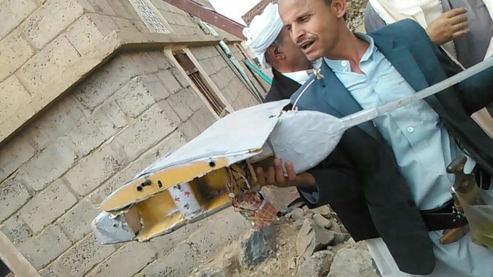 drone shot down yemen