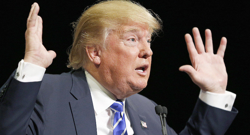 trump hands in air