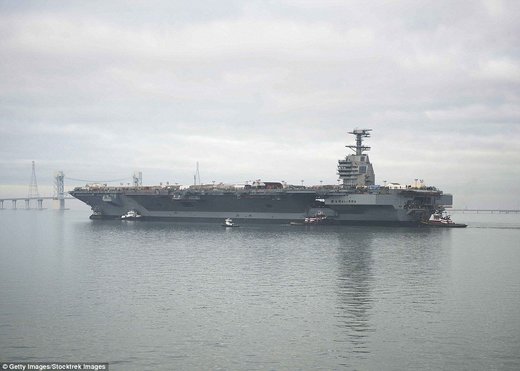 USS Gerald R. Ford Navy supercarrier