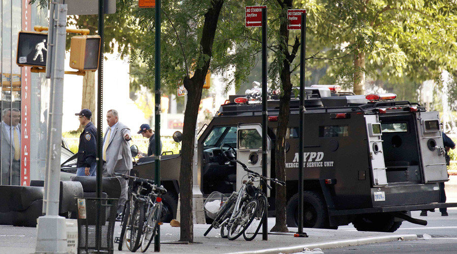 Click to enlarge NYC police