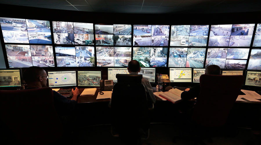 municipal police supervision centre in Nice