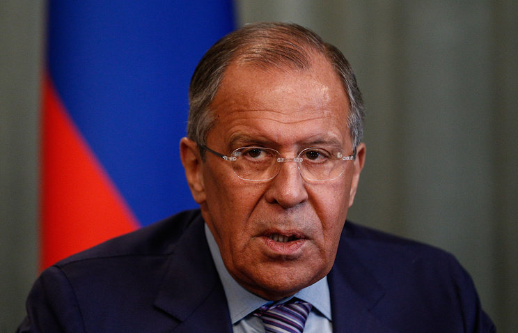 Russian Foreign Minister Sergey Lavrov