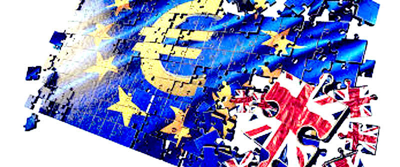 EU Brexit flag puzzle
