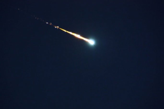 File photo of meteor
