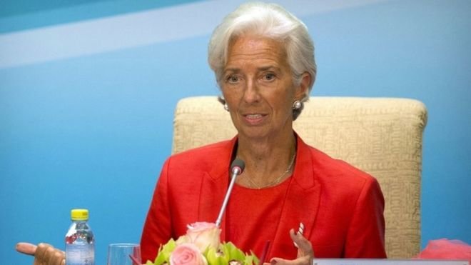 Click to enlarge Christine Lagarde