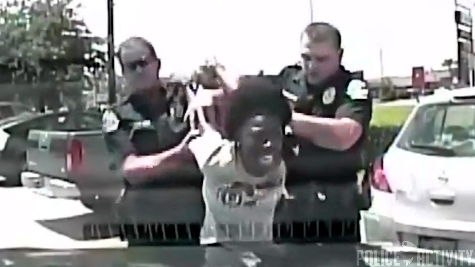 austin cops beat teacher