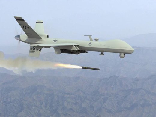drone fire missile