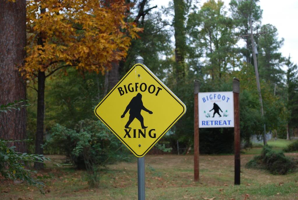 bigfoot sign