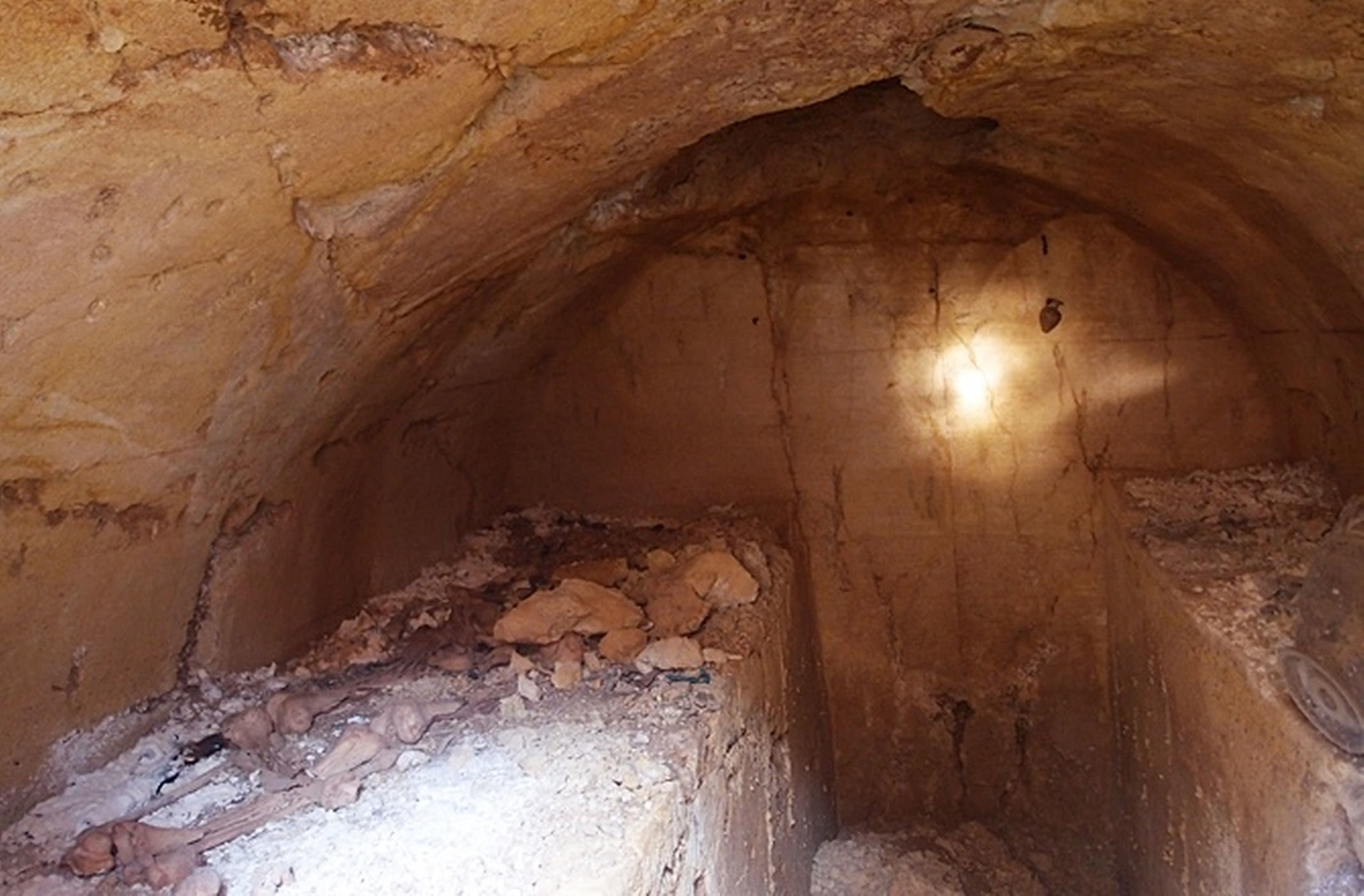 Click to enlarge burial cave