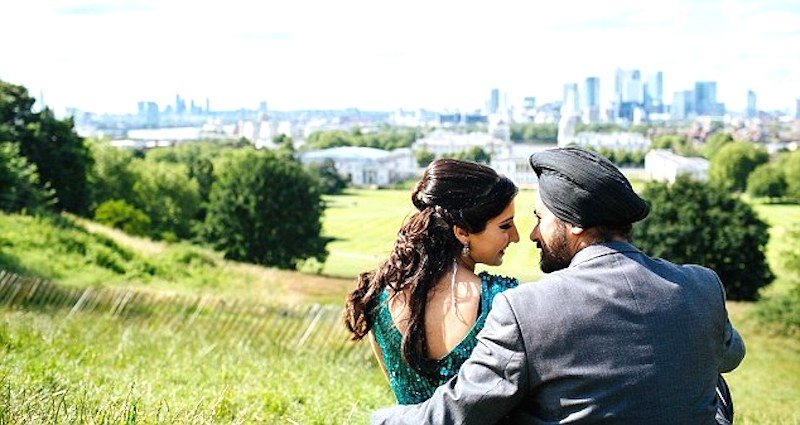 Mahil and groom