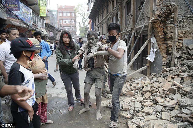 Click to enlarge Nepal earthquake