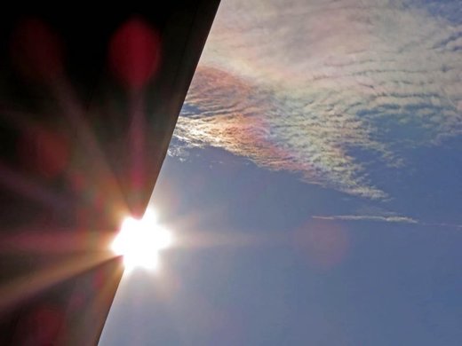 Click to enlarge iridescent cloud