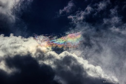 Click to enlarge iridescent cloud