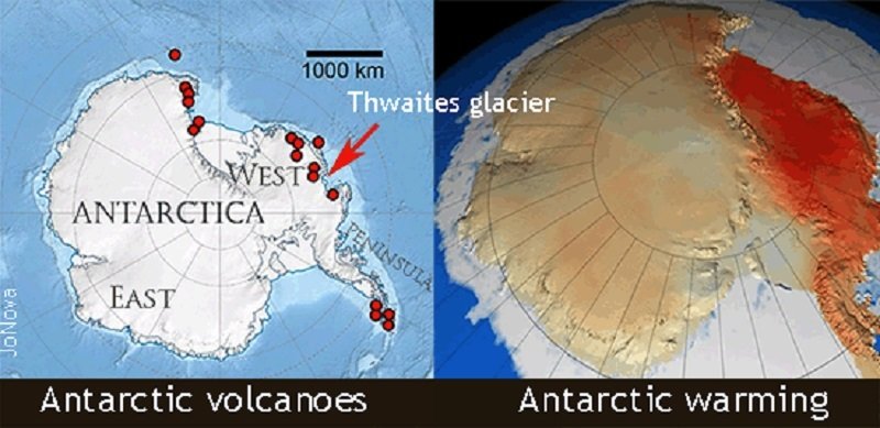 Antarctica Volcanoes