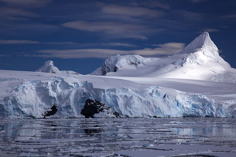 Click to enlarge Antarctic coast