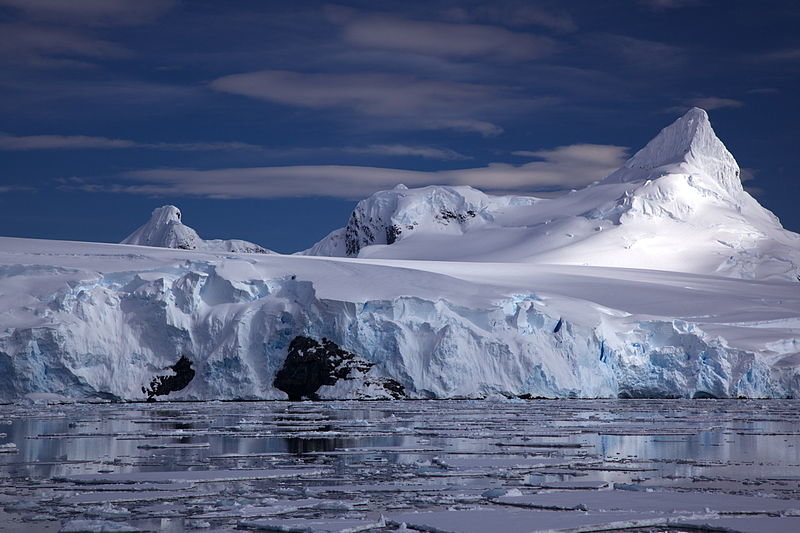 Antarctic coast