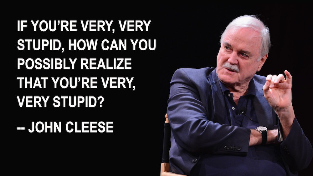 Click to enlarge john cleese quote