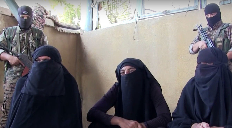 Click to enlarge ISIS disguised as women