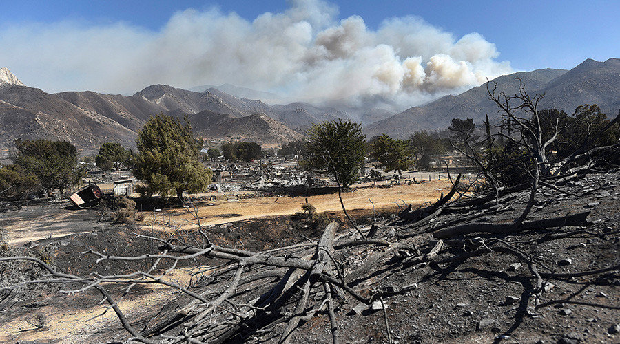 Ca wildfire