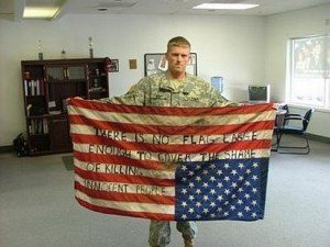 army protest