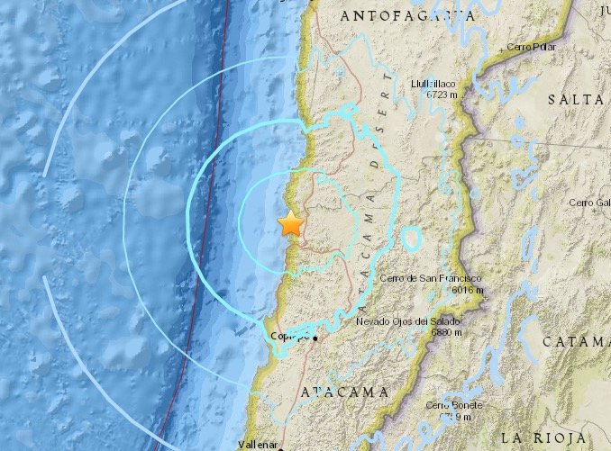 Chile earthquake