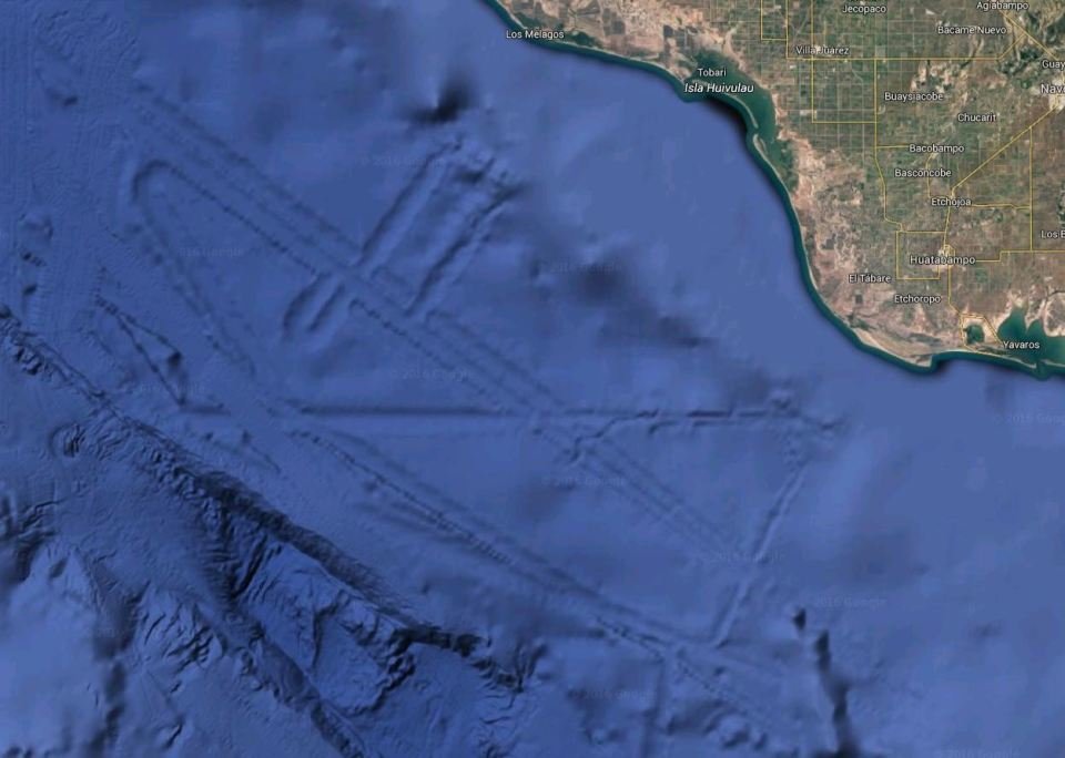 google map alien base