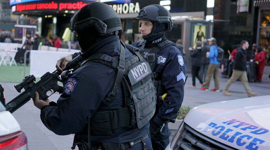 Click to enlarge NYPD thugs
