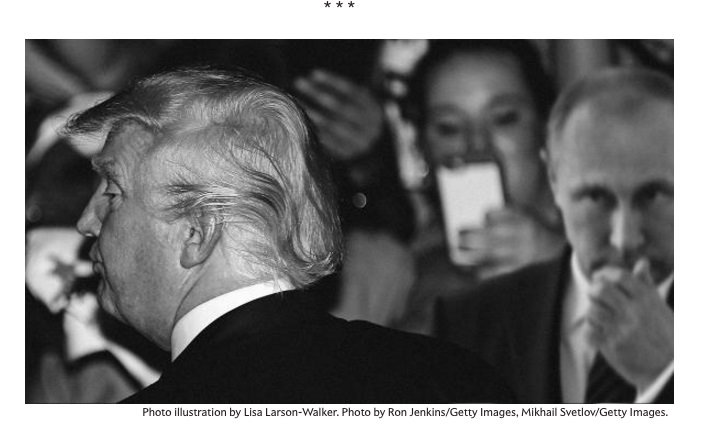 Click to enlarge Photoshoped picture of Putin and Trump