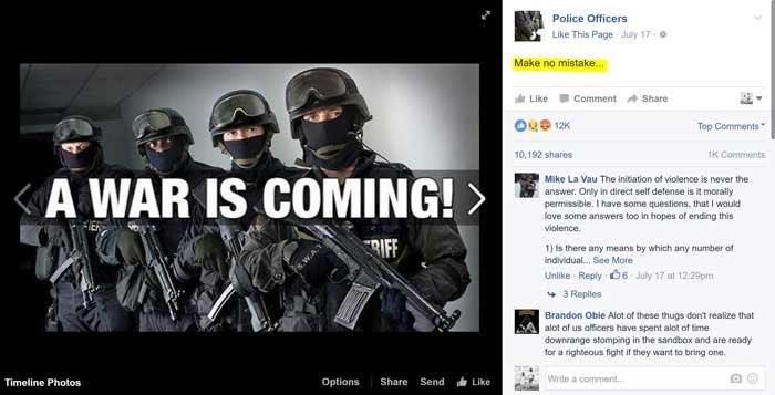 police war