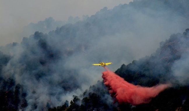 wildfire castellon spain