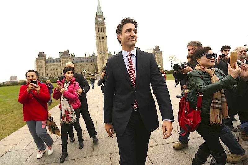 Click to enlarge Justin Trudeau
