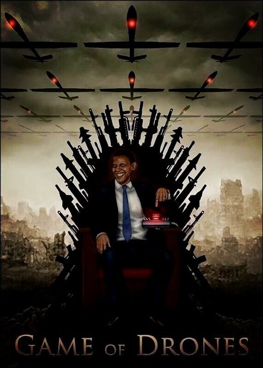 Obama Game of drones