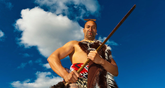Click to enlarge maori warrior