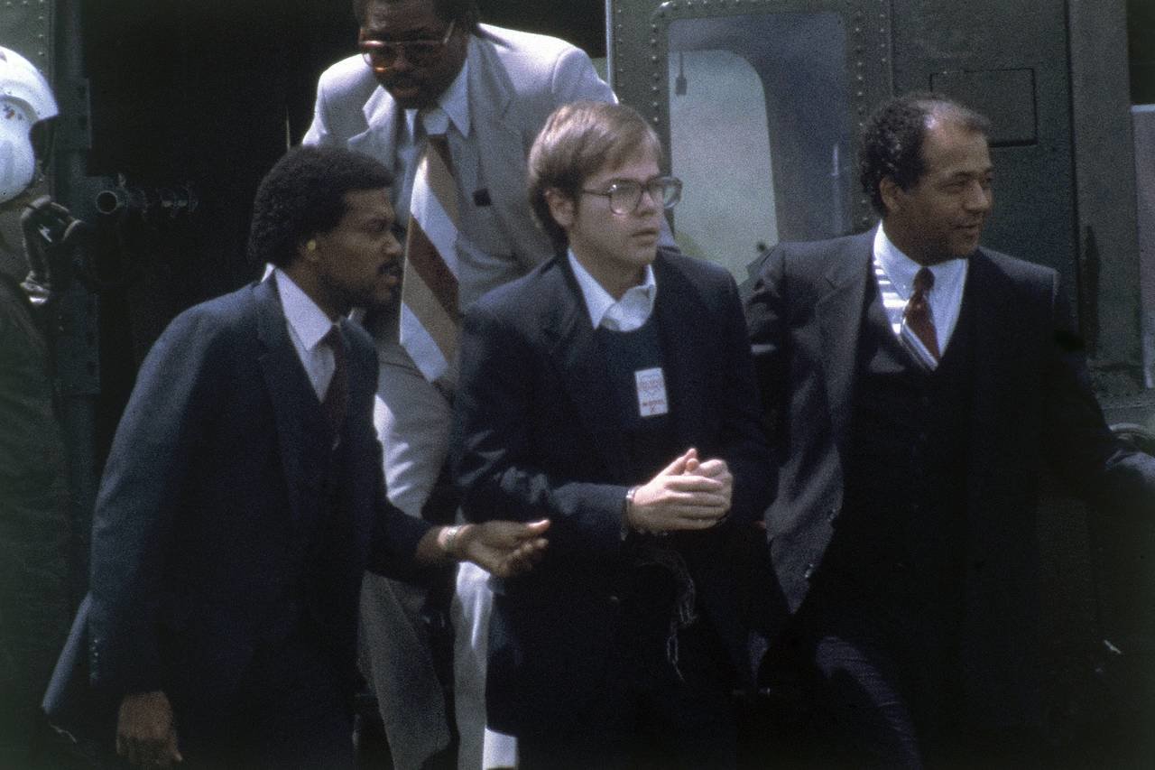 U.S. Marshals escorted John Hinckley Jr