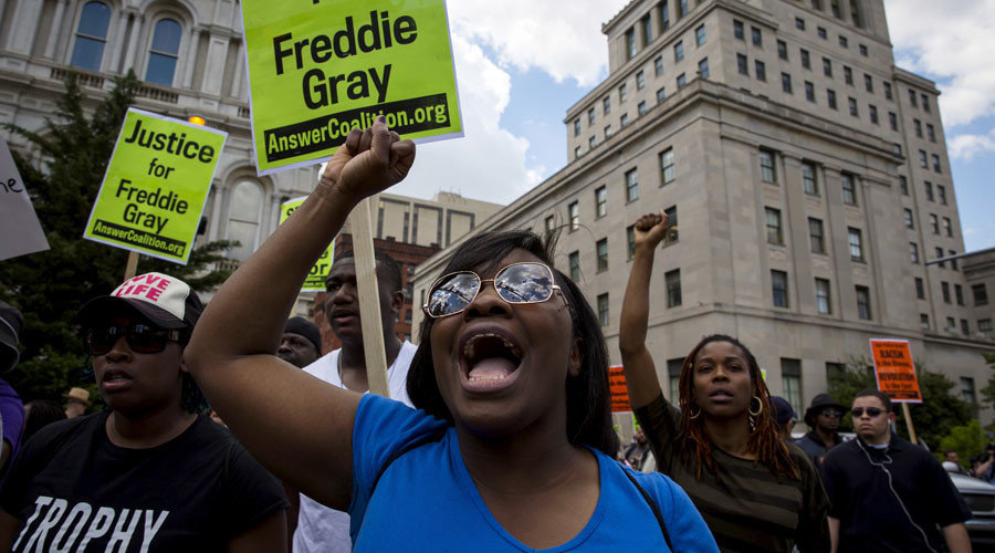freddie gray protest