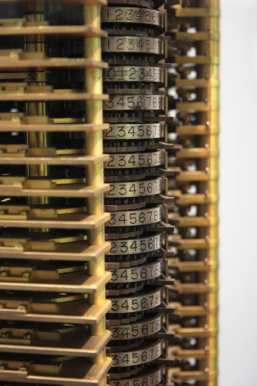 Click to enlarge babbage computing analyti8cal engine