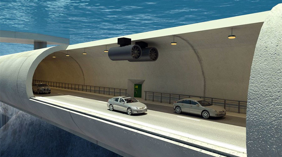 Norway underwater tunnel