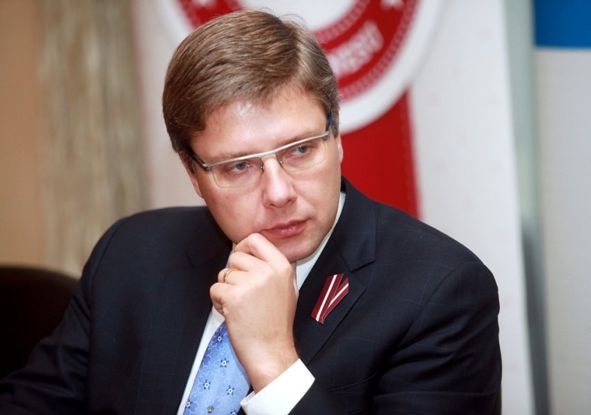 Nils Usakovs, the mayor of Riga