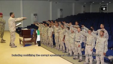Click to enlarge U.S. personal providing military and intelligence training to anti-Syrian-government